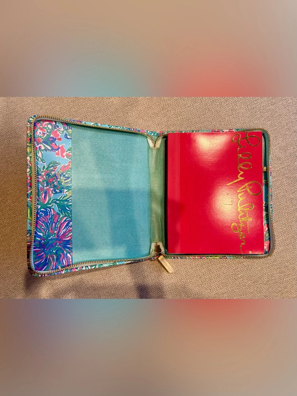Lilly Pulitzer Take Me Away Zip Travel Journal